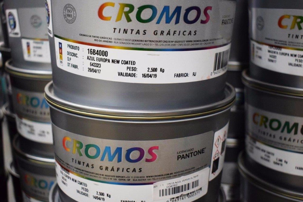 TINTA OFF SET CROMOS NEW COATED