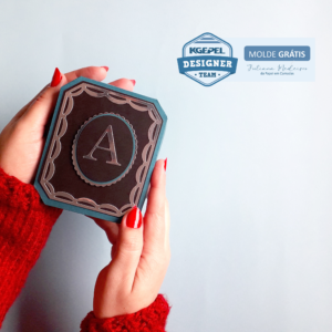 Lembrancinha vintage com molde grátis