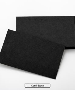 CARD PLUS KRAFT BLACK FEDRIGONI