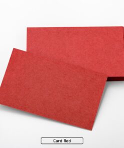 CARD PLUS KRAFT RED FEDRIGONI